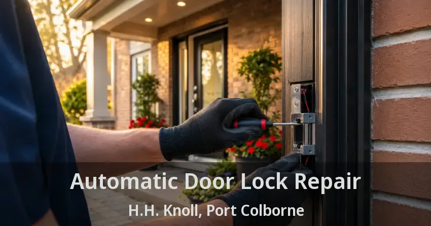 Automatic Door Lock Repair H.H. Knoll, Port Colborne - ON