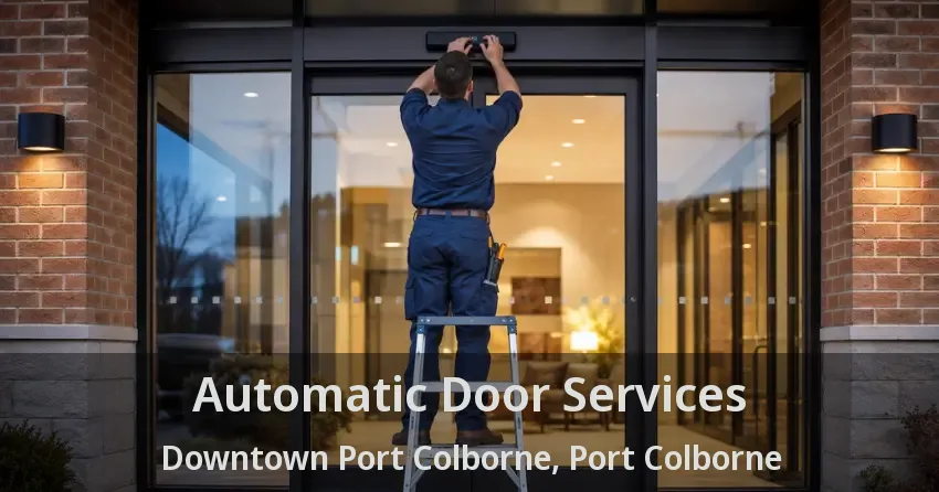 Automatic Door Services Downtown Port Colborne, Port Colborne - ON