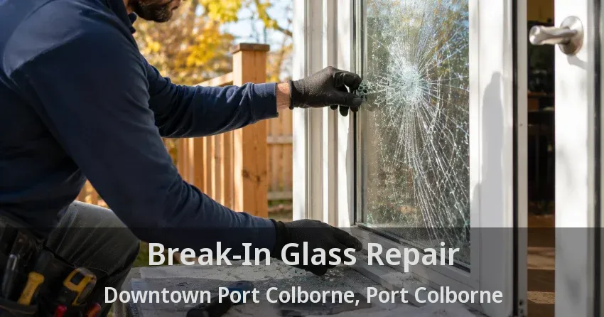 Break-In Glass Repair Downtown Port Colborne, Port Colborne - ON