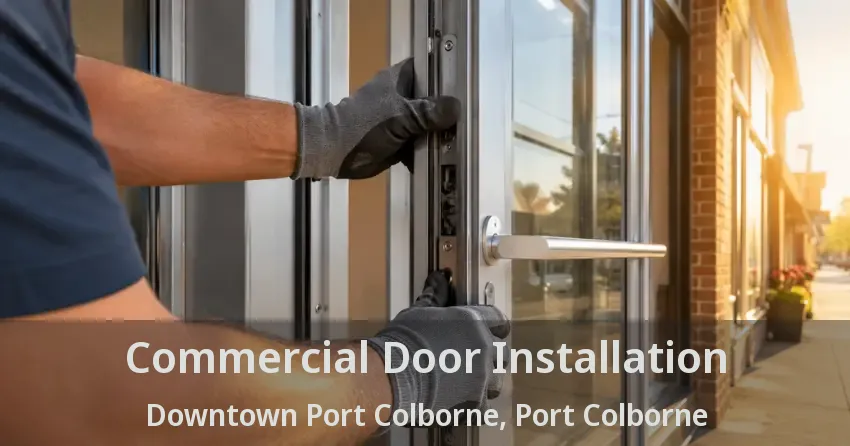 Commercial Door Installation Downtown Port Colborne, Port Colborne - ON