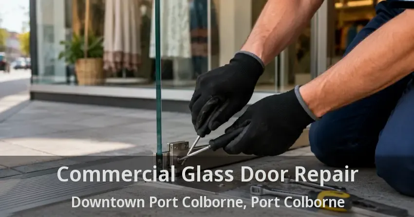 Commercial Glass Door Repair Downtown Port Colborne, Port Colborne - ON