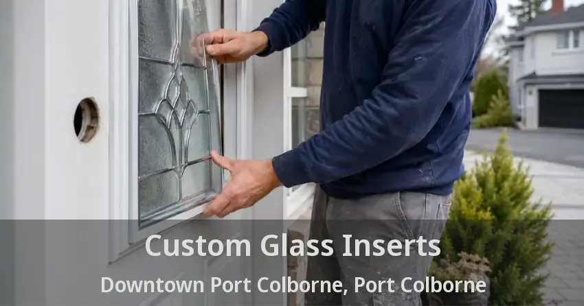 Custom Glass Inserts Downtown Port Colborne, Port Colborne - ON