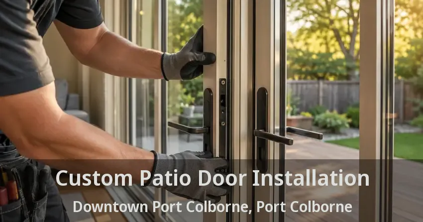Custom Patio Door Installation Downtown Port Colborne, Port Colborne - ON