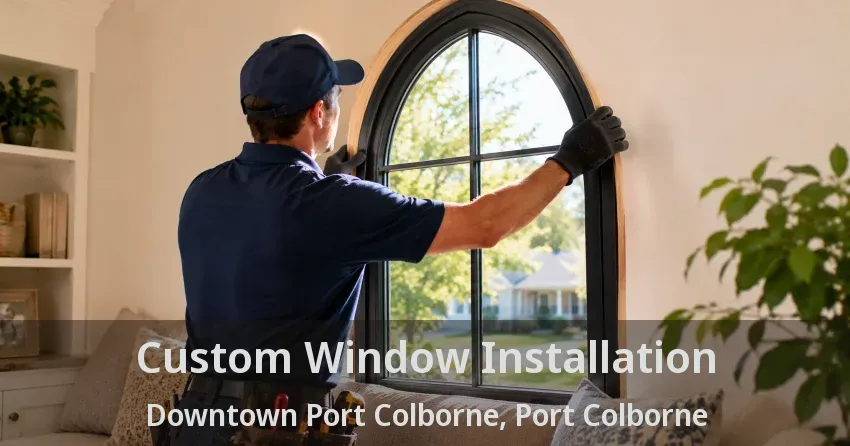 Custom Window Installation Downtown Port Colborne, Port Colborne - ON