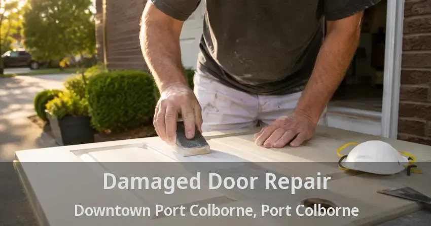 Damaged Door Repair Downtown Port Colborne, Port Colborne - ON