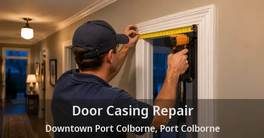 Door Casing Repair Downtown Port Colborne, Port Colborne - ON