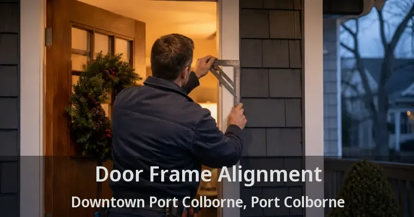 Door Frame Alignment Downtown Port Colborne, Port Colborne - ON
