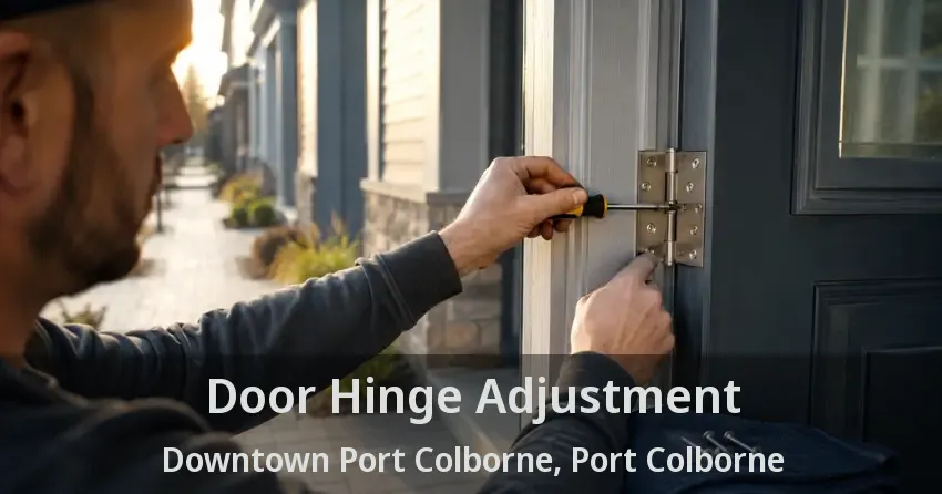 Door Hinge Adjustment Downtown Port Colborne, Port Colborne - ON