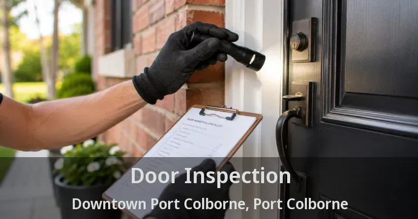 Door Inspection Downtown Port Colborne, Port Colborne - ON