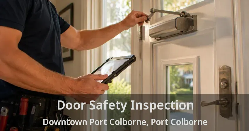 Door Safety Inspection Downtown Port Colborne, Port Colborne - ON