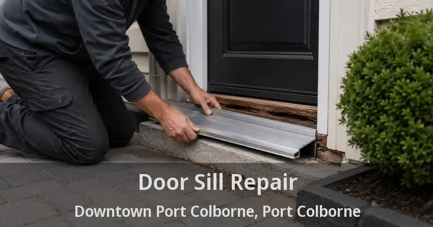 Door Sill Repair Downtown Port Colborne, Port Colborne - ON