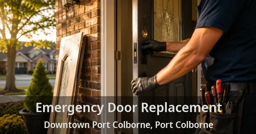 Emergency Door Replacement Downtown Port Colborne, Port Colborne - ON