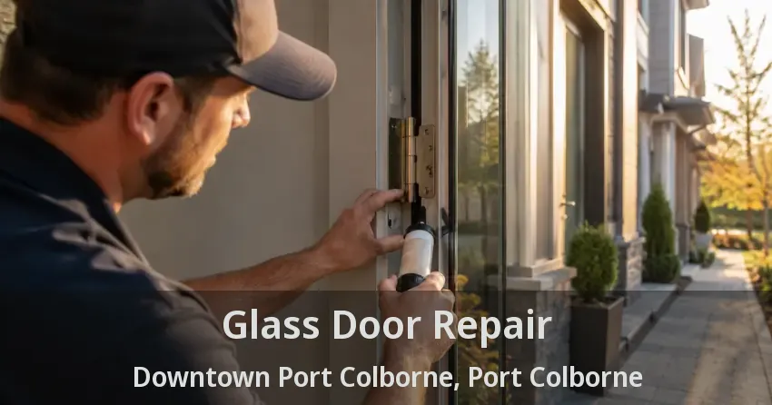 Glass Door Repair Downtown Port Colborne, Port Colborne - ON