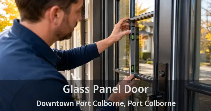 Glass Panel Door Downtown Port Colborne, Port Colborne - ON