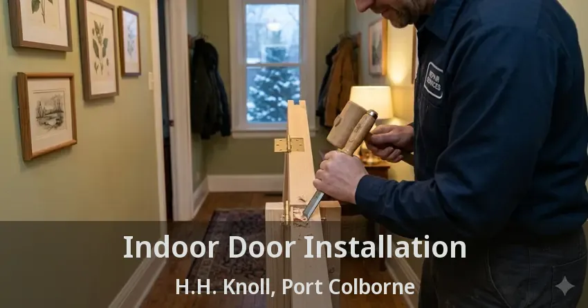 Indoor Door Installation H.H. Knoll, Port Colborne - ON