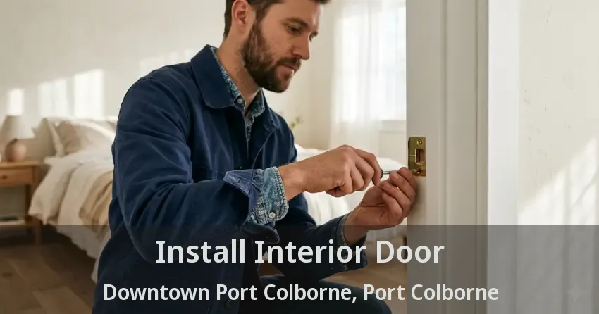 Install Interior Door Downtown Port Colborne, Port Colborne - ON