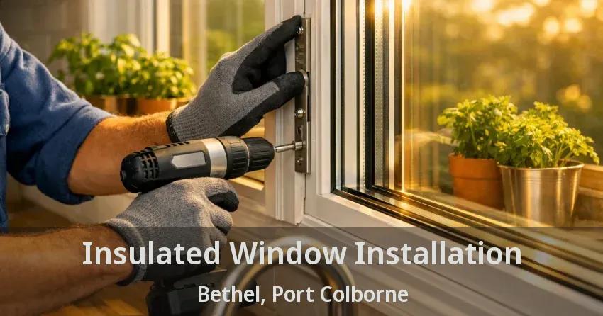 Insulated Window Installation Bethel, Port Colborne - ON