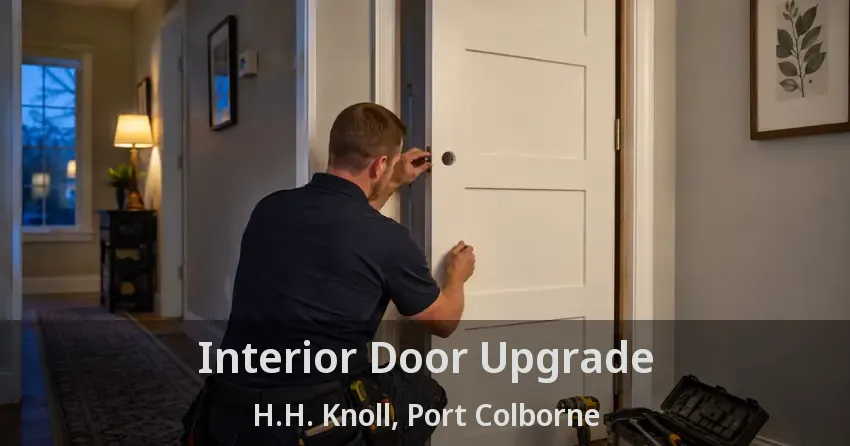 Interior Door Upgrade H.H. Knoll, Port Colborne - ON