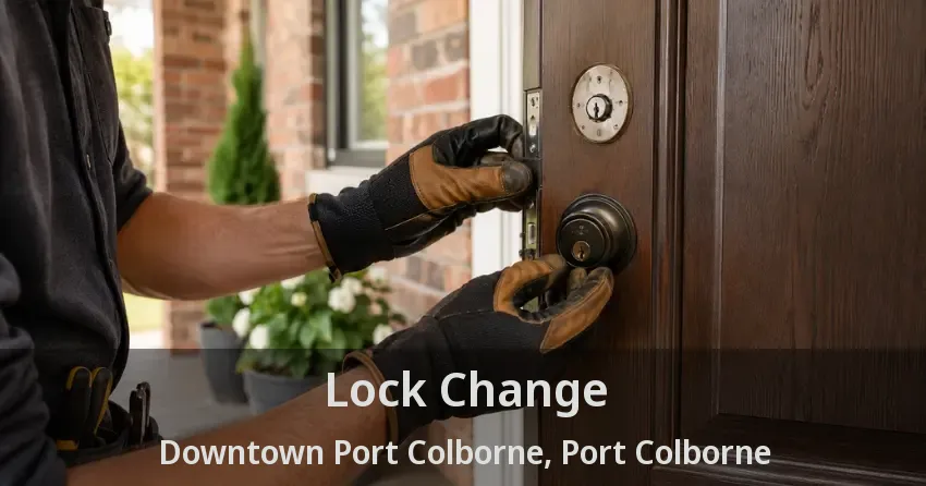 Lock Change Downtown Port Colborne, Port Colborne - ON