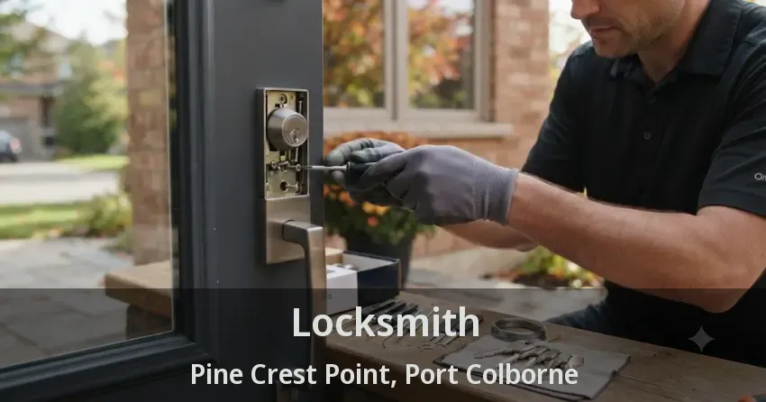 Locksmith Pine Crest Point, Port Colborne - ON