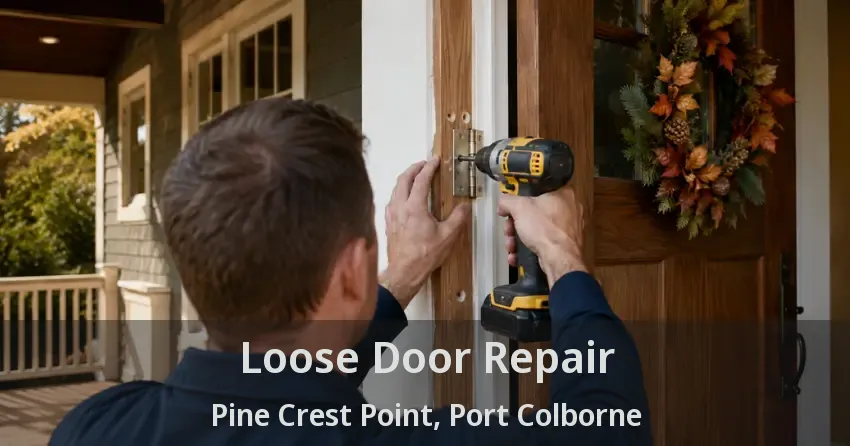 Loose Door Repair Pine Crest Point, Port Colborne - ON
