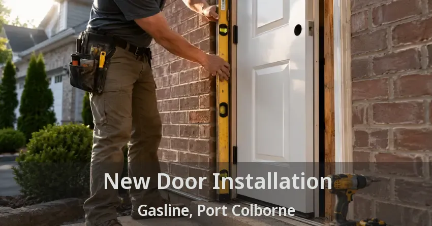 New Door Installation Gasline, Port Colborne - ON