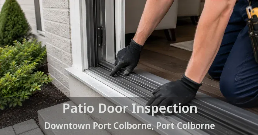 Patio Door Inspection Downtown Port Colborne, Port Colborne - ON