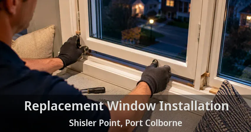 Replacement Window Installation Shisler Point, Port Colborne - ON