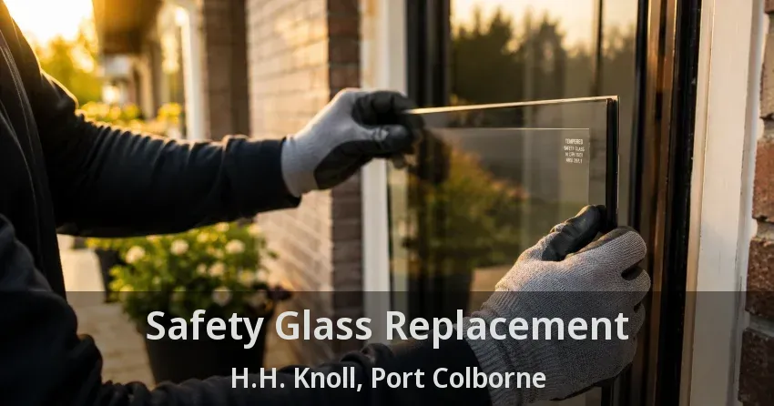Safety Glass Replacement H.H. Knoll, Port Colborne - ON