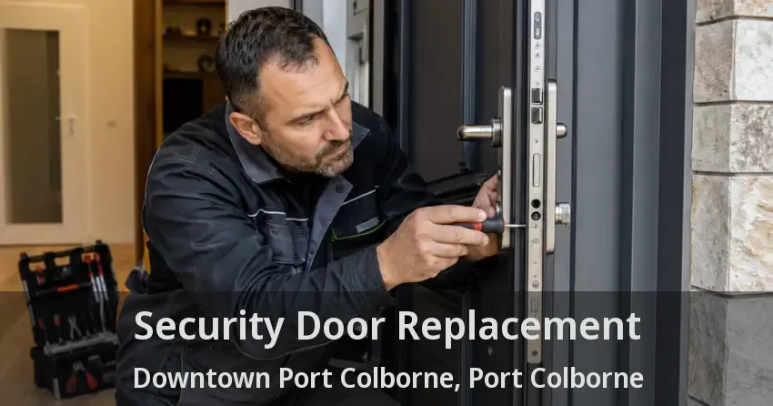 Security Door Replacement Downtown Port Colborne, Port Colborne - ON