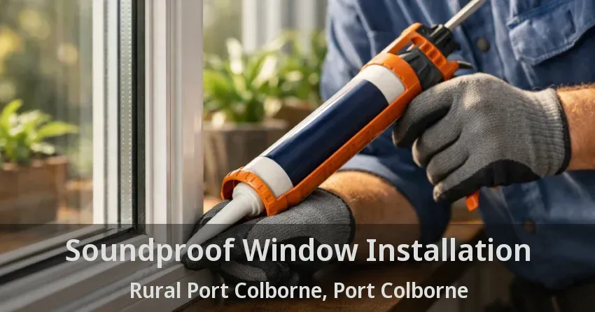 Soundproof Window Installation Rural Port Colborne, Port Colborne - ON