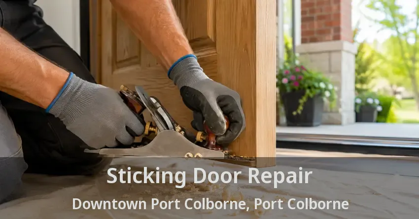 Sticking Door Repair Downtown Port Colborne, Port Colborne - ON