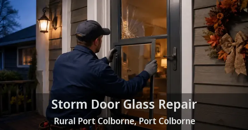 Storm Door Glass Repair Rural Port Colborne, Port Colborne - ON