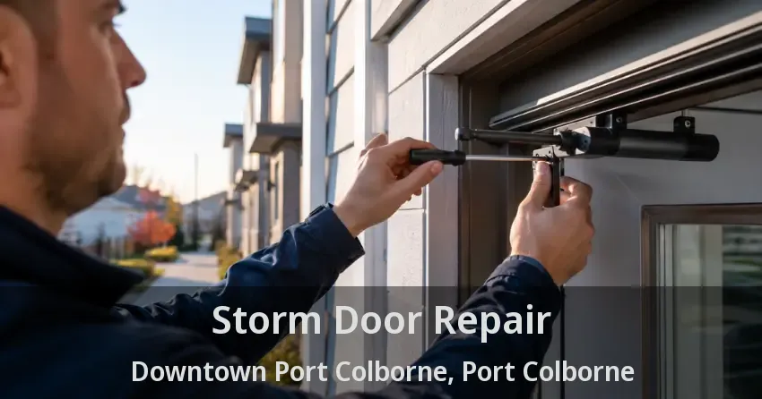 Storm Door Repair Downtown Port Colborne, Port Colborne - ON