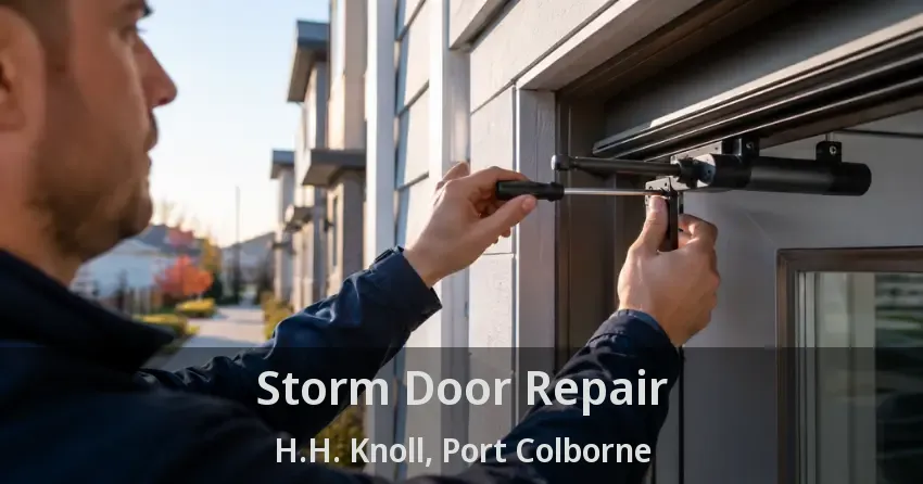 Storm Door Repair H.H. Knoll, Port Colborne - ON