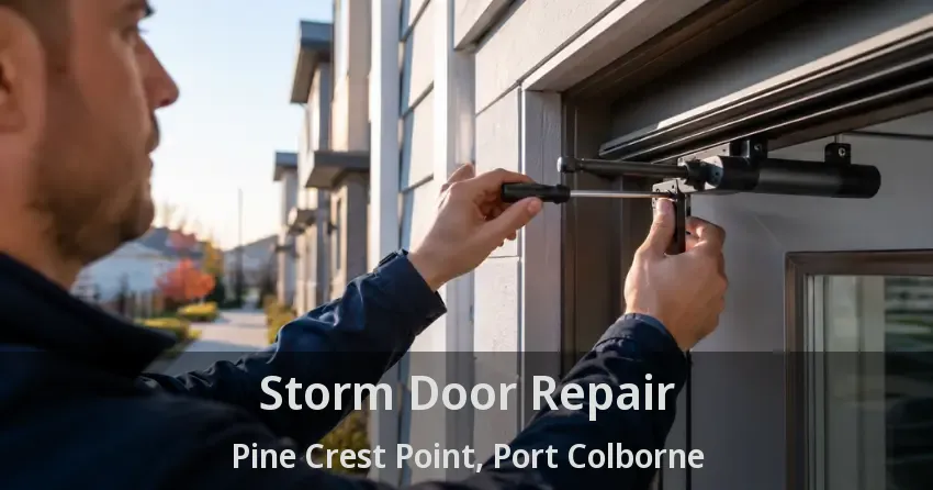Storm Door Repair Pine Crest Point, Port Colborne - ON