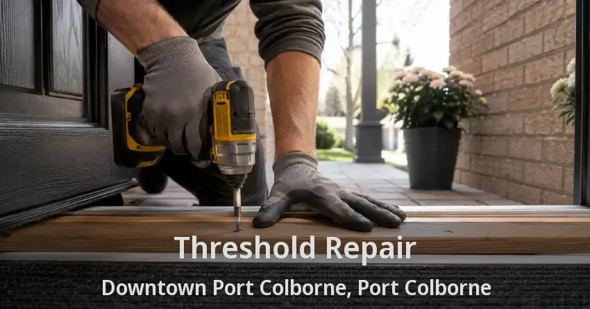 Threshold Repair Downtown Port Colborne, Port Colborne - ON