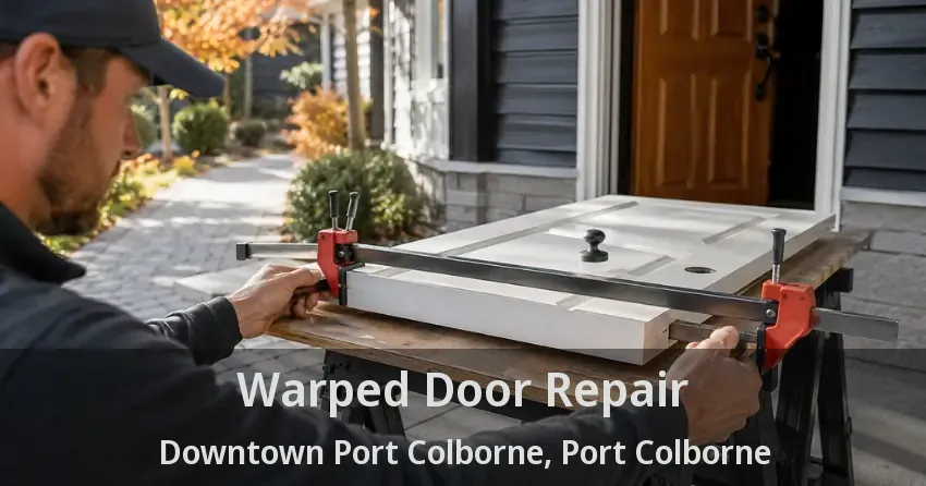 Warped Door Repair Downtown Port Colborne, Port Colborne - ON