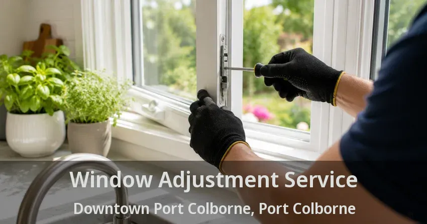 Window Adjustment Service Downtown Port Colborne, Port Colborne - ON