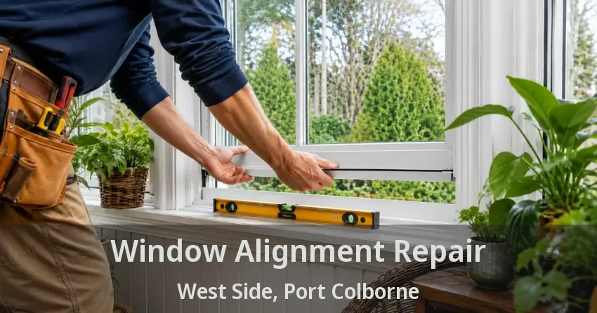 Window Alignment Repair West Side, Port Colborne - ON