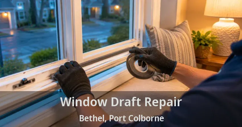 Window Draft Repair Bethel, Port Colborne - ON