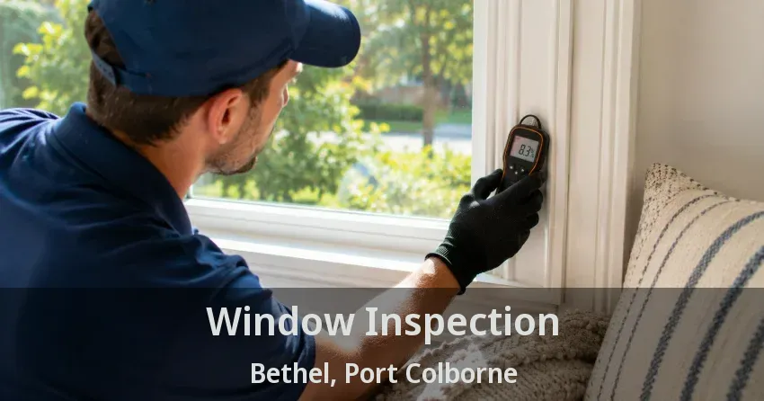 Window Inspection Bethel, Port Colborne - ON