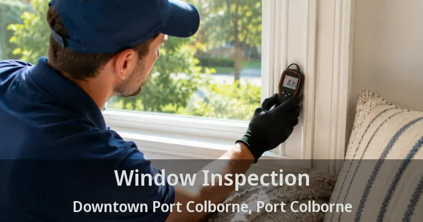 Window Inspection Downtown Port Colborne, Port Colborne - ON