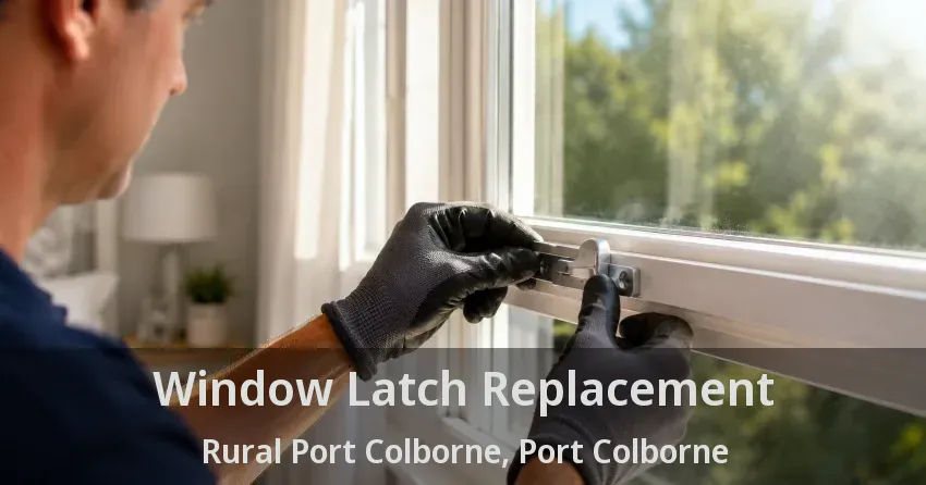 Window Latch Replacement Rural Port Colborne, Port Colborne - ON