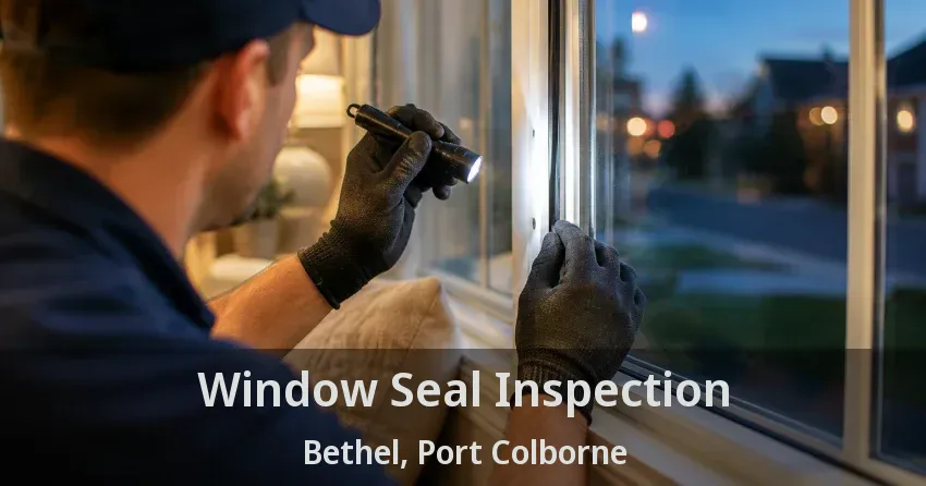 Window Seal Inspection Bethel, Port Colborne - ON
