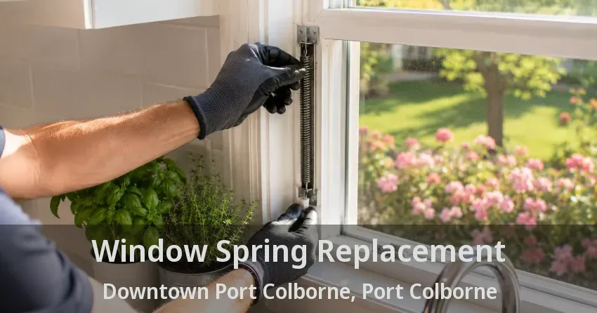 Window Spring Replacement Downtown Port Colborne, Port Colborne - ON