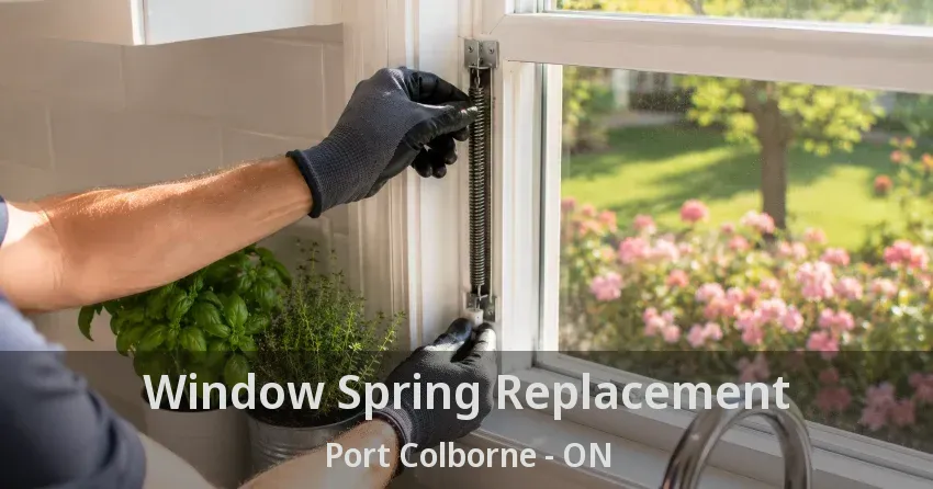 Window Spring Replacement Port Colborne - ON
