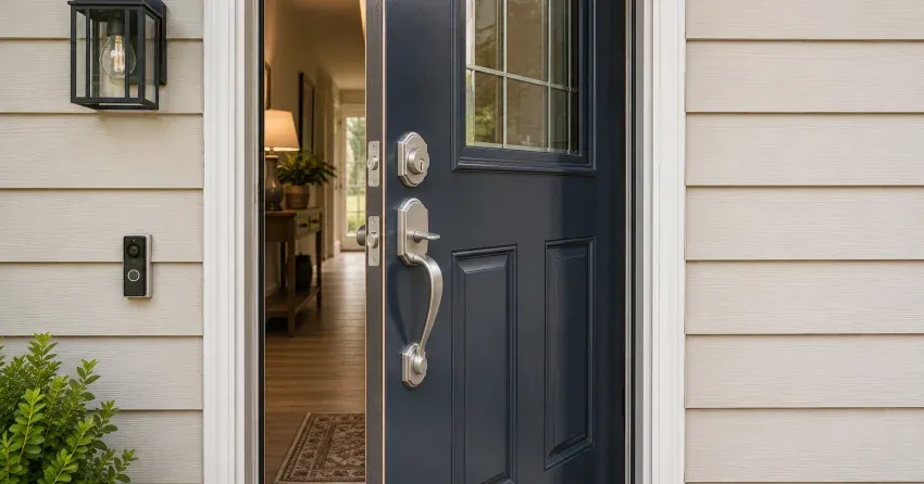 energy-efficient exterior door upgrade installation in Port Colborne